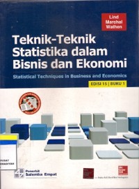 Teknik-Teknik Statistika Dalam Bisnis Dan Ekonomi Buku 1