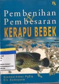 Pembenihan Pembesaran Kerapu Bebek