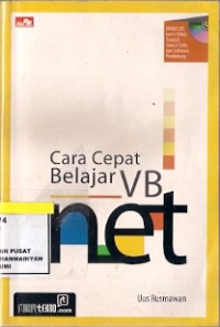 Cara Cepat Belajar V.B.Net