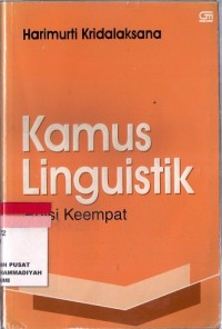 Kamus Linguistik