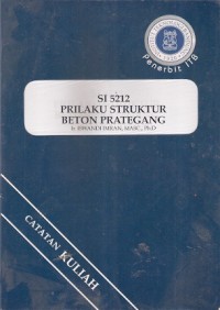 S I 5212 Prilaku Struktur Beton Prategang