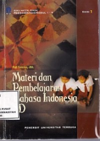 Materi Dan Pembelajaran Bahasa Indonesia SD