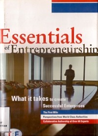 Essentials of Entrepeneurship