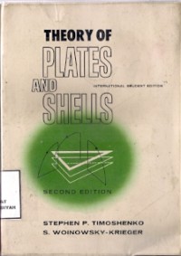 Theory Of Plates And Shells :