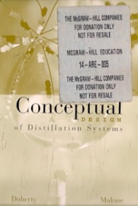 Image of Conceptual Design Of Distillation Systems