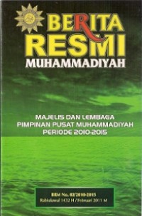 Berita Resmi Muhammadiyah : majelis dan lembaga pimpinan pusat muhammadiyah periode 2010-2015