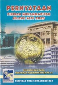 Pernyataan Pikiran Muhammadiyah Jelang Satu Abad