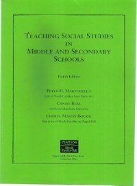 Teaching Social Studies In Middle And Secondary Schools