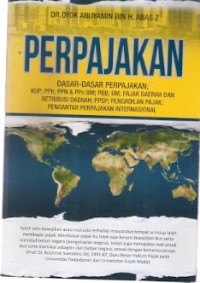 Perpajakan : dasar-dasar perpajakan