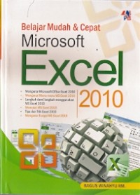 Belajar Mudah & Cepat Microsoft Excel 2010