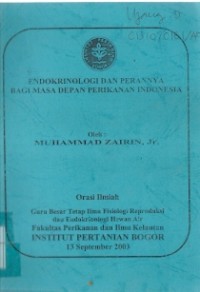 Endokrinologi Dan Perannya Bagi Masyarakat Perikanan Indonesia