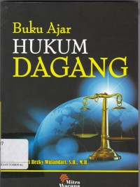 Buku Ajar Hukum Dagang