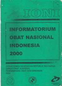 IONI: Informatorium Obat Nasional Indonesia