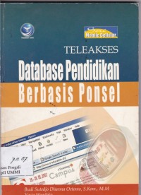 Teleakses Dtabase Pendidikan Berbasis Ponsel