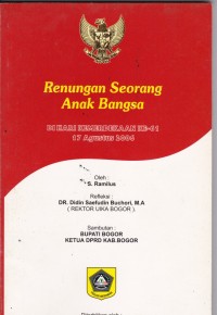 Renungan Seorang Anak Bangsa di Hari Kemerdekaan Ke-61 17 Agustus 2006