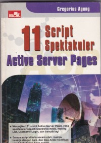 11 Script Spektakuler Active Server Pages