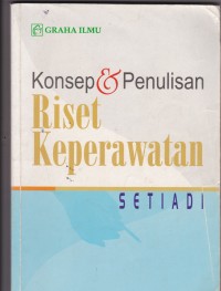 Konsep & Penulisan Riset Keperawatan