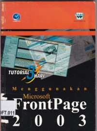 Tutorial 3 Hari: Menggunakan Microsoft FrontPage 2003