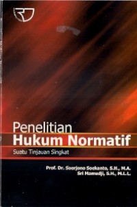 Penelitian Hukum Normatif