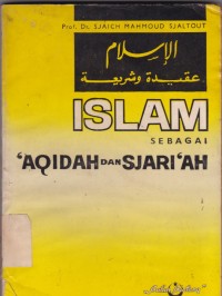 Islam sebagai Aqidah dan Sjari'ah