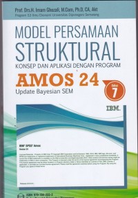 Model Persamaan Struktural: Konsep Aplikasi dengan Program Amos 24 Update Bayesian SEM