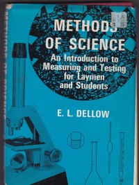 Image of Methods of Science: An Introduction to Measuring and Testing for Laymen and Students