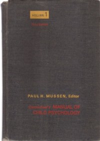 Carmichael's Manual Of Child Psychology