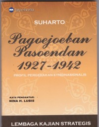 Pagoejoeban Pasoendan 1927-1942: Profil Pergerakan Etno-Nasionalis