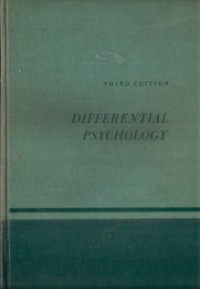 Differential Psychology