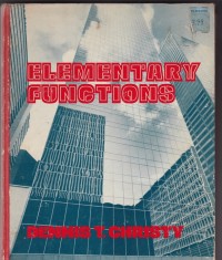 Elementary Functions