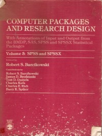 Computer Packages And Research Design