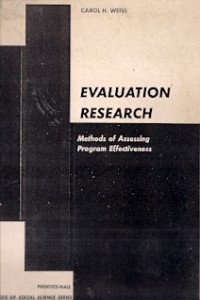 Evaluation Research : methods of assessing program effectiveness