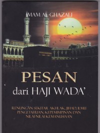 Pesan dari Haji Wada'