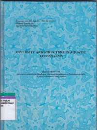 Diversity and Structure in Aquatic Ecosytems