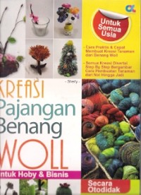 Kreasi Panjangan Benang Woll Untuk Hoby & Bisnis : secara otodidak