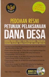 Pedoman Resmi Petunjuk Pelaksanaan Dana Desa