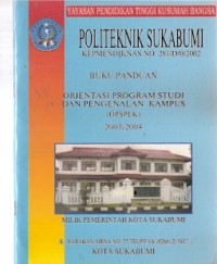 Yayasan Pendidikan Tinggi Kusumah Bangsa Politeknik Sukabumi : buku panduan