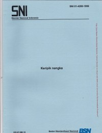 Keripik Nangka: SNI 01-4269-1996