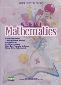 English for Mathematics