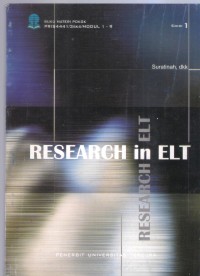 Research in Elt