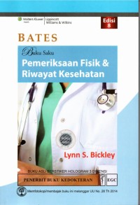 BATES Buku Saku Pemeriksaan Fisik & Riwayat Kesehatan Edisi 8