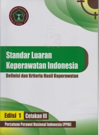 Standar Luaran Keperawatan Indonesia