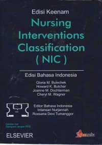 Nursing interventions classification (NIC) Edisi Bahasa Indonesia