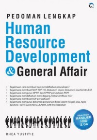 Pedoman lengkap resource development & affair