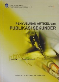 Penyusunan artikel dan republikasi sekunder