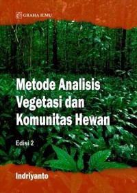 Metode analisis vegetasi dan komunitas hewan edisi 2