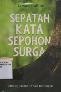 Sepatah kata sepohon surga