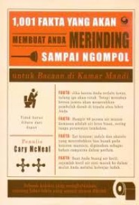 1001 fakta yang akan membuat anda merinding sampai ngompol: untuk bacaan di kamar mandi