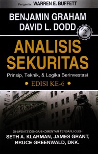 Analisis sekuritas : prinsip, teknik, dan logika berinvestasi edisi keenam jilid 2