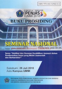 Buku Prosiding Seminar Nasional Pendidikan Jasmani UMMI Ke-1